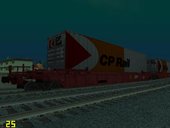 Flatcar Container CP Rail