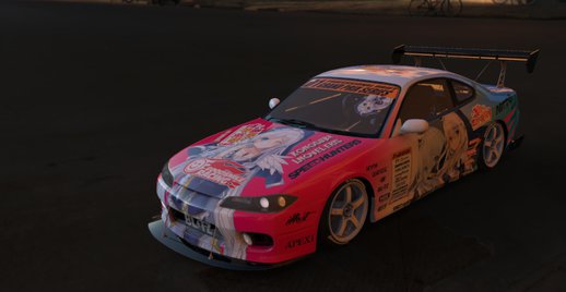 Nissan Silvia S15 Itasha Eris With D1GP