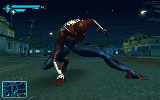 Spiderman 2018 Styled HUD