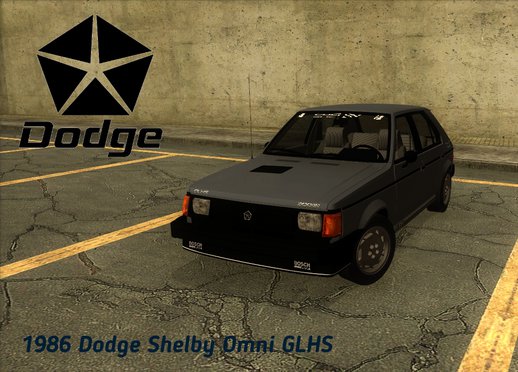 1986 Dodge Shelby Omni GLHS