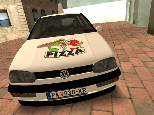 Volkswagen Golf Mk3 PIZZA