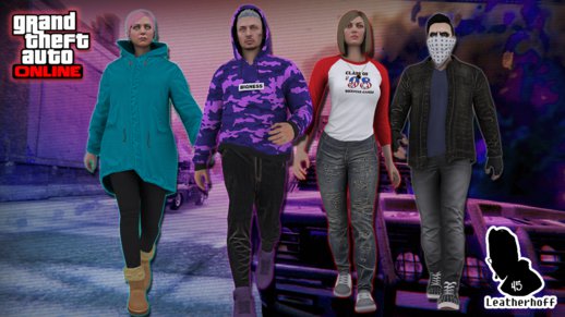 GTA V Online Skin Pack (With Normalmap) #2