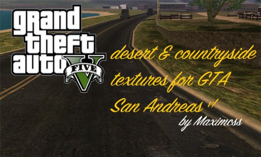 GTA V Textures for Countryside and Desert and Bonus