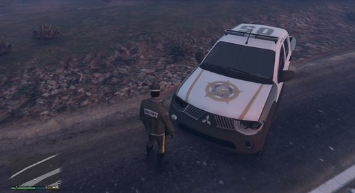 Mitsubishi L200 - LSSD (Lore Friendly) Police Car