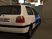 Volkswagen Golf Mk3 Estonian Police