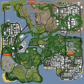 GTA San Andreas Rokko Drift Map For PC & Android Mod