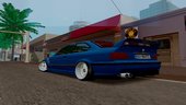 BMW E36 Blue 4.0i