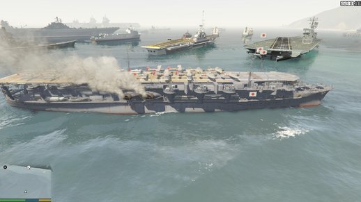 Ryujo 1944 Aircraft Carrier (add-on)