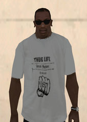 Thug Life Streetfight T-shirt White