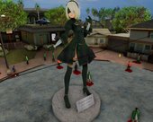 Statue NieR: Automata 2B 