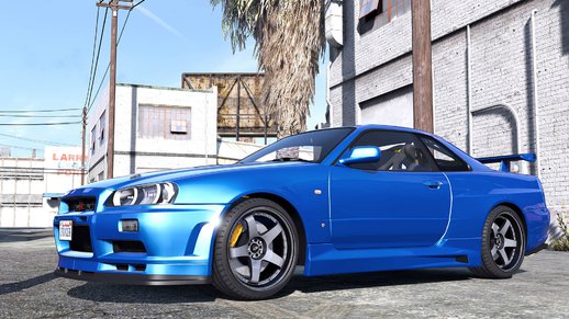 Nissan Skyline GT-R 34 2002 [Add-On / Replace | Animated | Template] v1.0