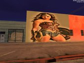 Wonder Woman Mural