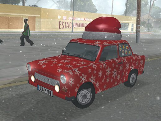 Trabant 601 Christmas Edition