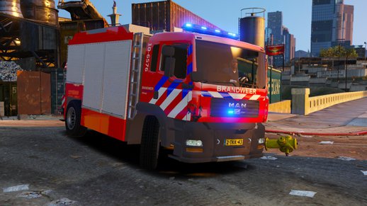 MAN TGL Hulpverleningsvoertuig Brandweer NHN