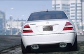 Mercedes-Benz S600 w220 (tunable AMG pack) [add-on]