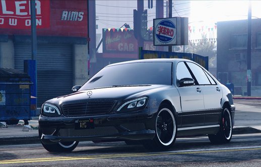 Mercedes-Benz S600 w220 (tunable AMG pack) [add-on]