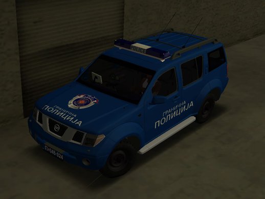 Nissan Pathfinder Granična Policija v2