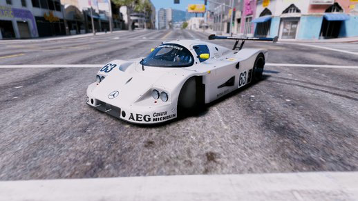 Mercedes-Benz Sauber C9 #63 1989 [Add-On / Replace | Dirtmap | HQ]