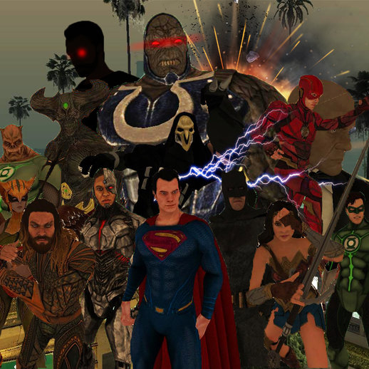 Justice League - WAR (DYOM)