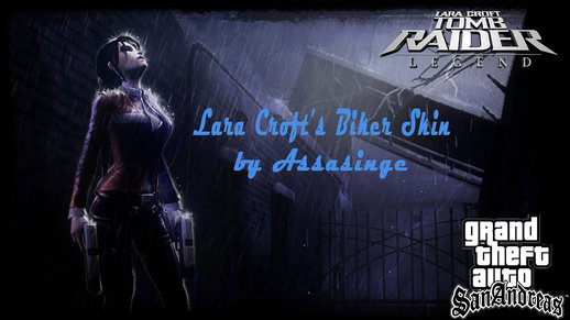 Lara Croft Biker Skin