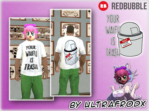 Your Waifu is Trash T-Shirt 