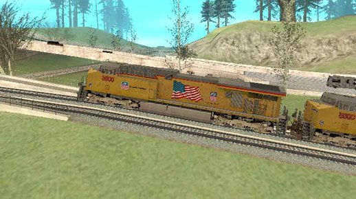 GE ES44AC Locomotive Union Pacific Final Version V4.0