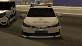 KFK Performance Turk Polis Araci Toyota Corolla