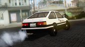 1986 Toyota Corolla AE86 Spinter Tureno GT-Apex Initial D