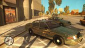 GTA IV - CVPI Camuflage + Template