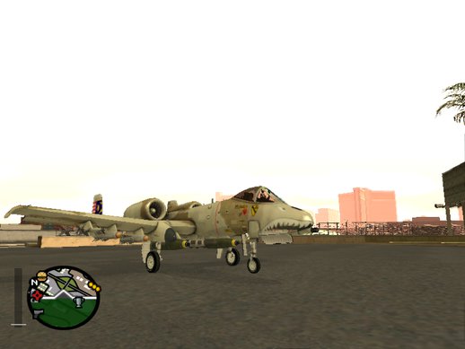 A-10 Desert Camo with Malaysia Flag