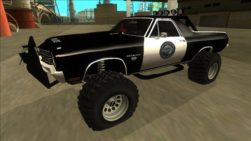 1970 Chevrolet El Camino SS Off Road Police