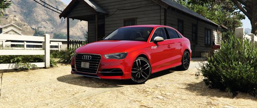 Audi A3 Sedan [template] [US/EU plates]