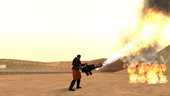 Minigun and Flame Thrower from Dead rising 4 