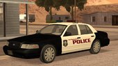 2006 Ford Crown Victoria Las Payasadas Police Department