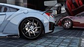 2016 Acura NSX x Liberty Walk x Savini [Mod-Kit | Add-on]