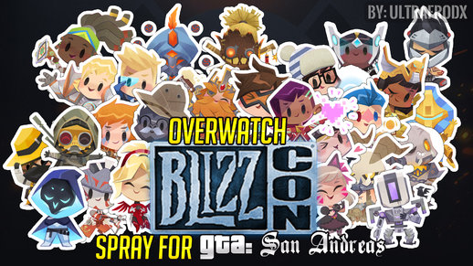 Overwatch BlizzCON Spray [Graffiti's SKIN]