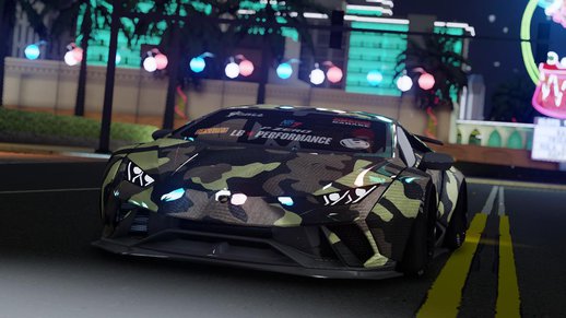 Lamborghini Huracan Performante Liberty Walk 2018