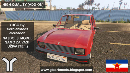 Zastava Yugo 45 [ADD-ON]