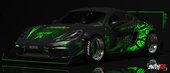 Porsche 718 Cayman S Razer Team Timeattack By Iwan Saputra