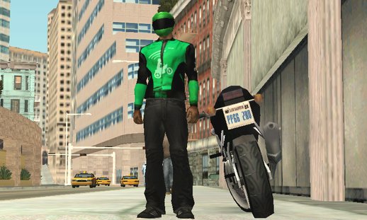 Jaket Gojek For GTA SA