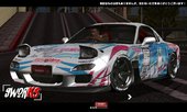 Mazda RX7 TimeAttack Ninecustom Hatsune Miku V2