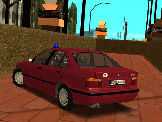 BMW 320i e36 Civil Police