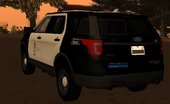 2016 Ford Police Interceptor Utility LSPD