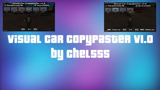 Visual Car Copypaster v1.2