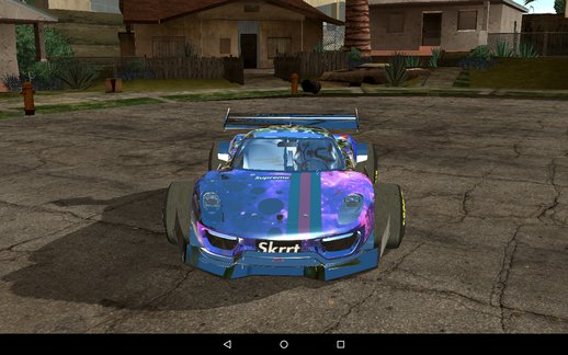 Galaxy Camo Livery for Porsche 918 F1 [9Works]