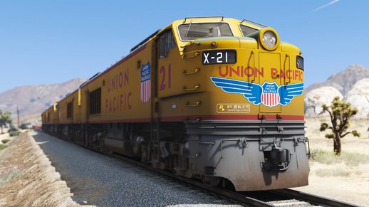 联合太平洋铁路燃气轮机车 Union Pacific 8500 HP Gas Turbine-Electric Locomotives [Add-On | Replace]