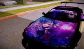 Nissan Skyline R34 Customized Itasha Kanzaki Ranko