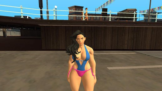 Street Fighter V Laura Matsuda Summer Costume And Bikini