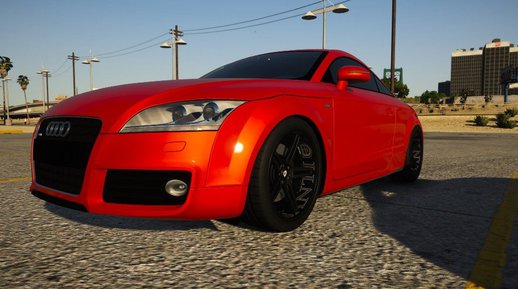 Audi TT Coupe S-Line 3.2 Quattro 2007 [ADD-ON/MOVEABLE SPOILER/VIBRATING EXHAUST/DIRT MAPPED] V1.0