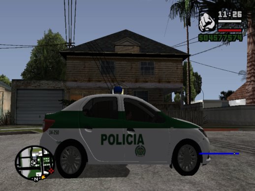 Renault Logan Policia Colombia